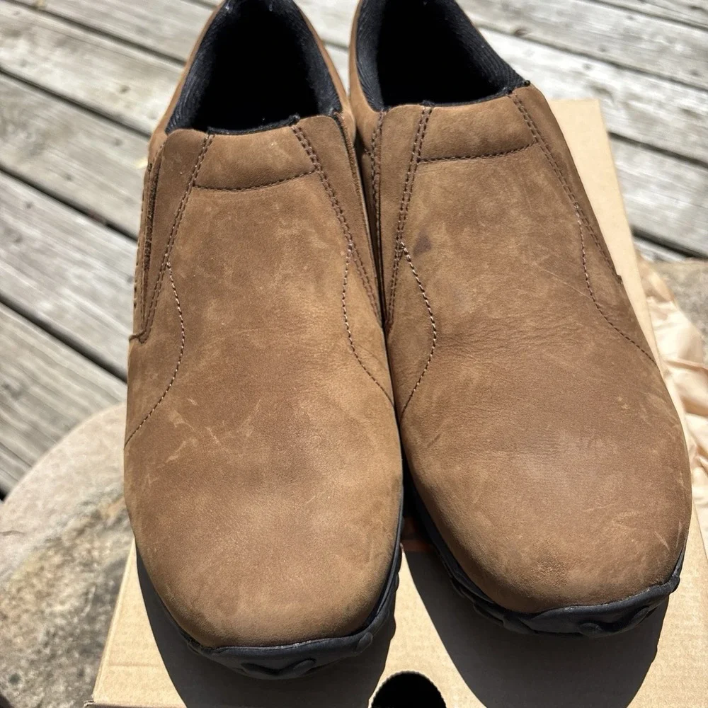 Merrell Men's Jungle Moc Nubuck Waterproof Slip-On Size 10.5 New In box